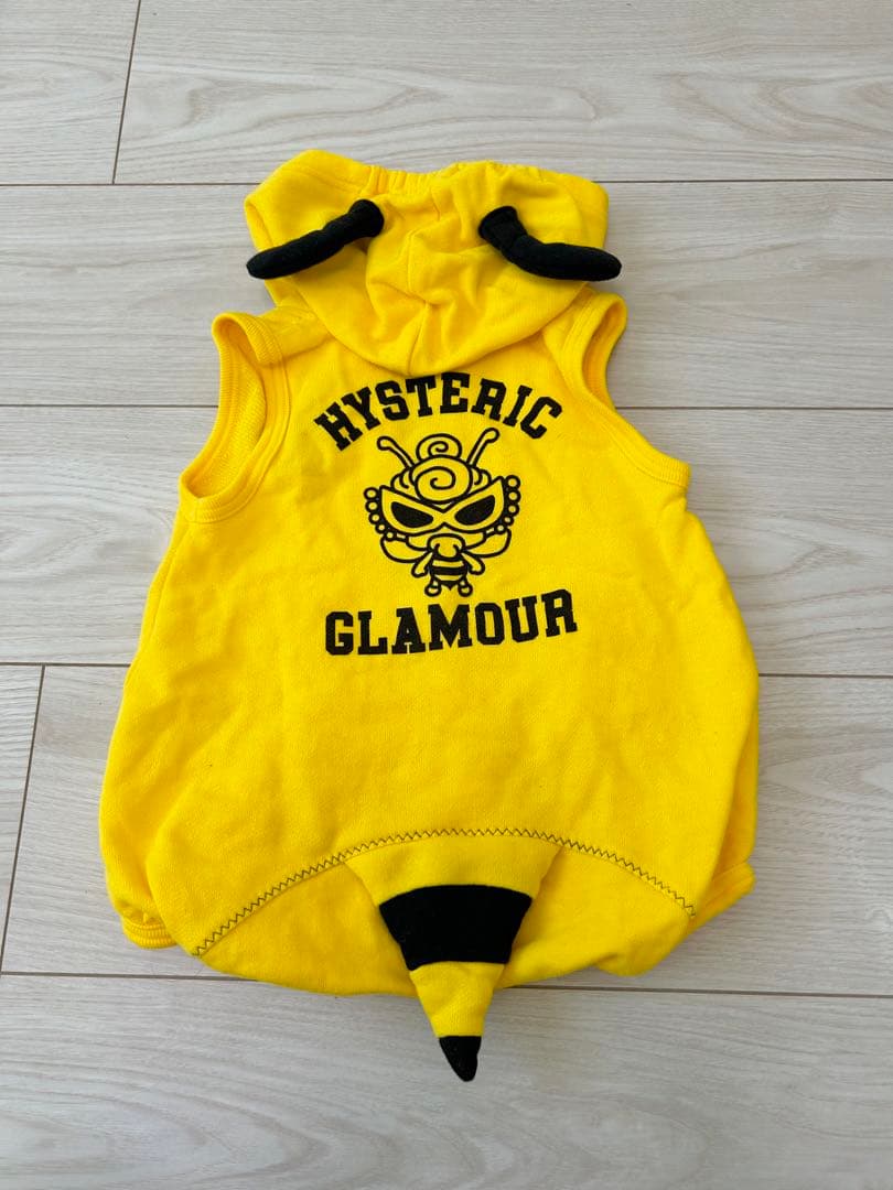 【ほぼ未使用HYSTERIC GLAMOUR】蜂デザインロンパース /80cm