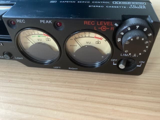 超希少美品 整備済高音質動作品 SONY TC-D5 高級デンスケ 生録機