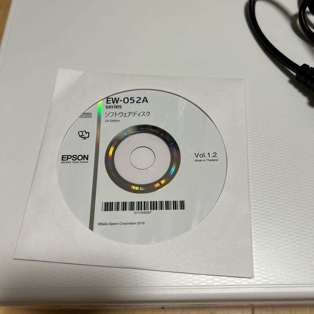 【期間限定セール中】Epson EW-052A インクジェットプリンター 本体他