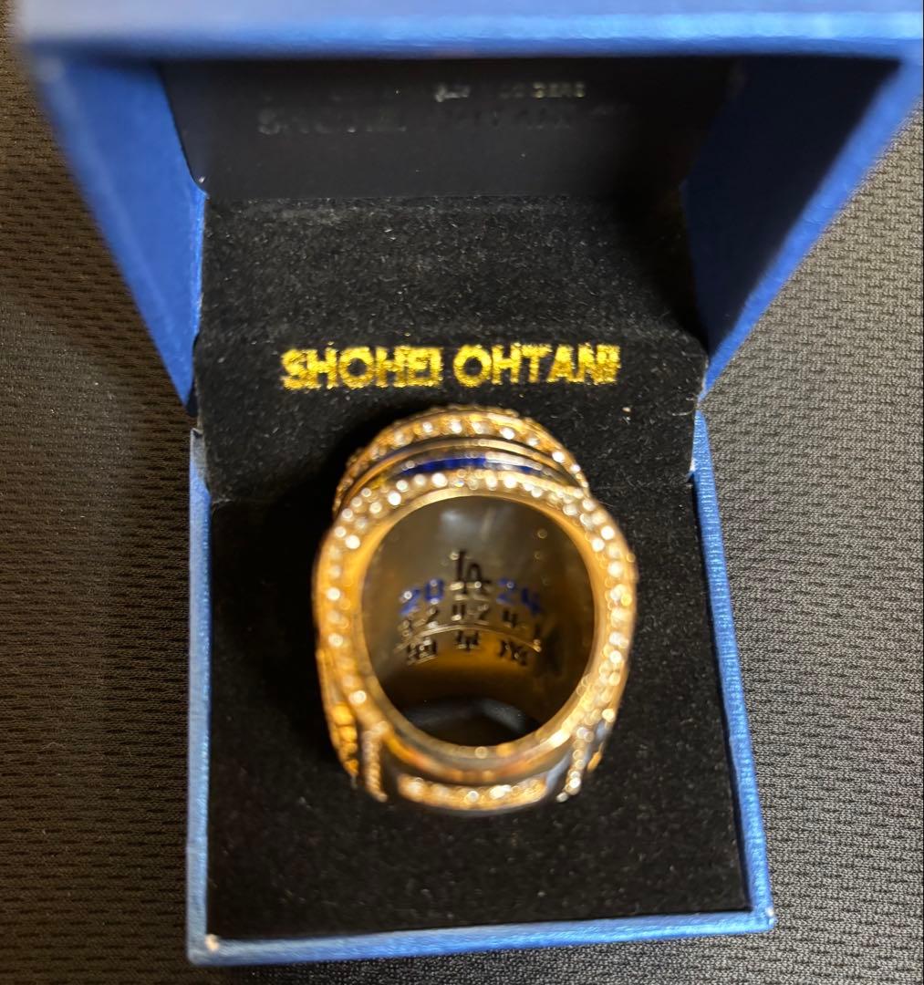 ⭐️期間限定価格⭐️大谷翔平 チャンピオンリング&ワールドチャンピオンミニトロフィー