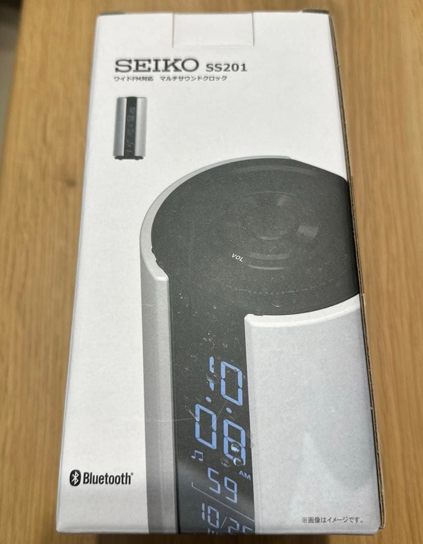 【新品 未使用 】セイコー　置き時計「マルチサウンドクロック」　SS201