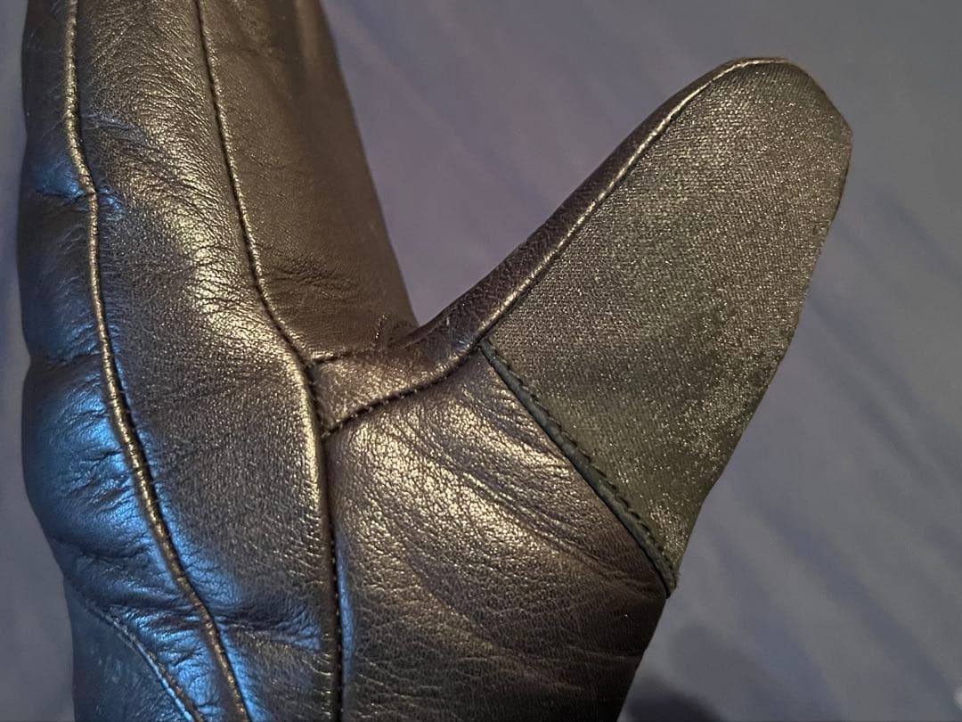 241 GORE-TEX LEATHER MITTENS サイズL 超美品！