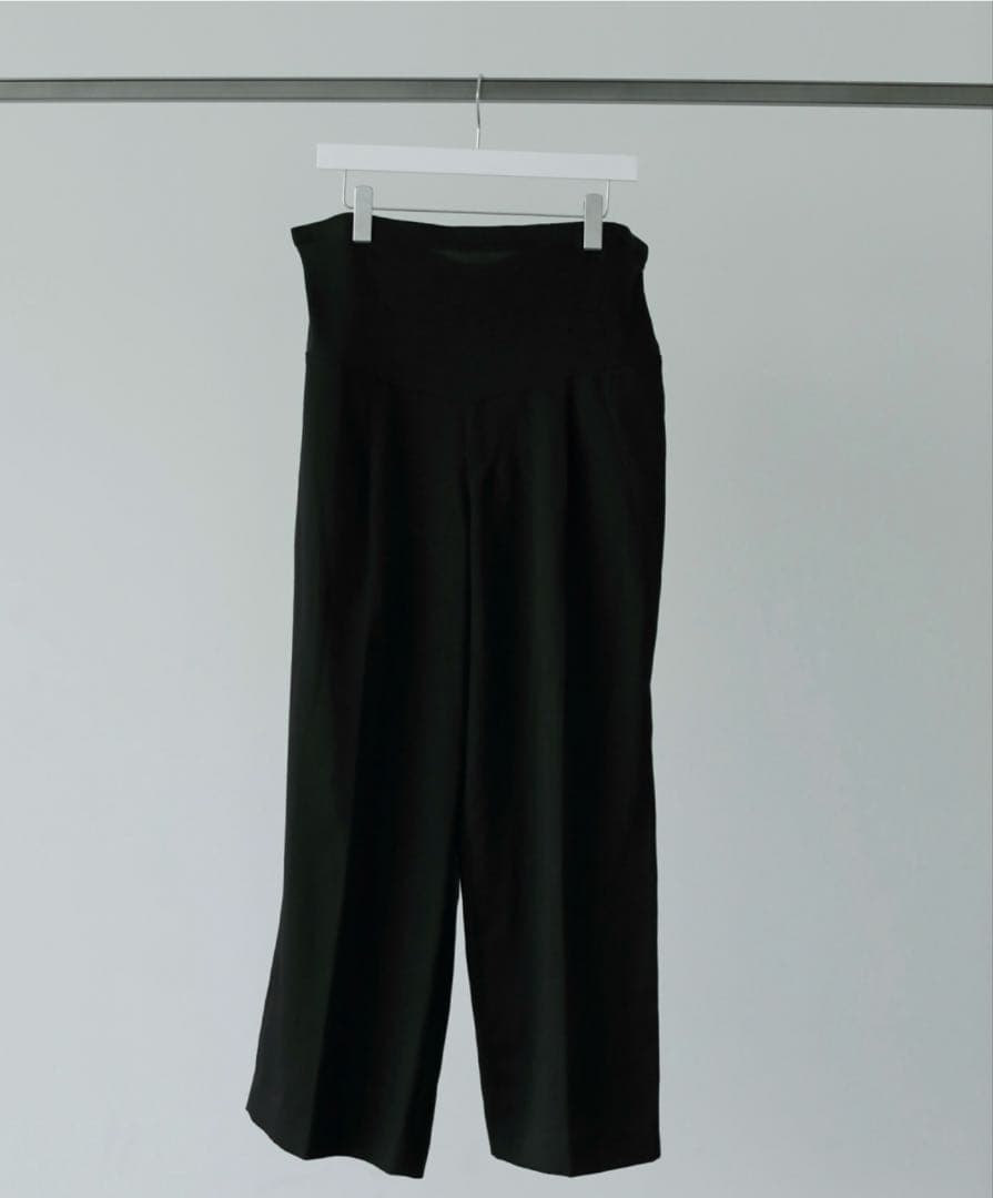 【Reha.】Tuck Wide Pants マタニティパンツ36 anuke