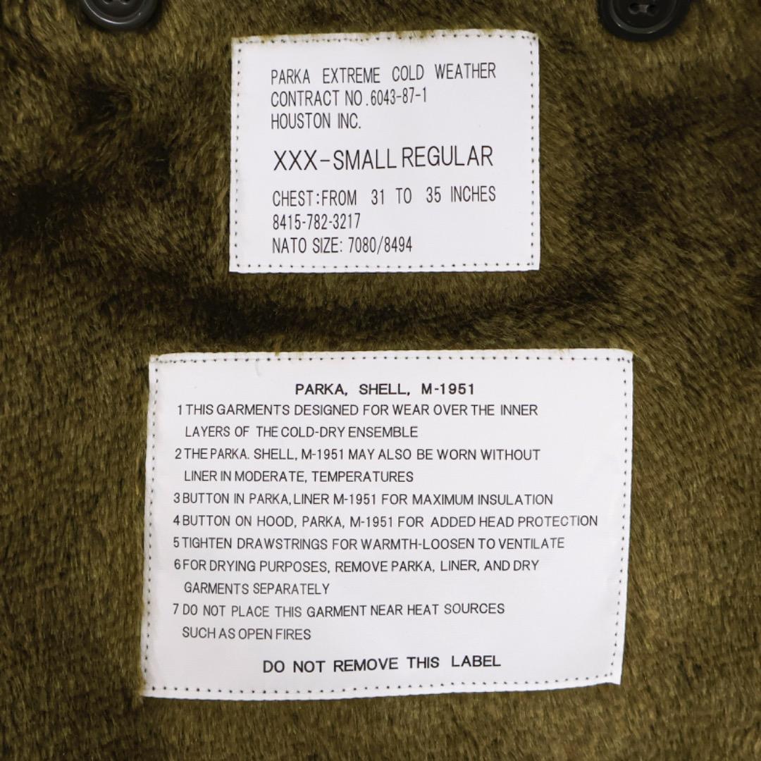 H3682-168ヒューストン　M-1951 ライナー付ミリタリーモッズコート