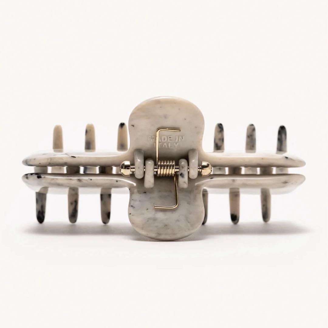 UNDO HAIRWARE ヘアクリップ　NO.4 グレーマーブル