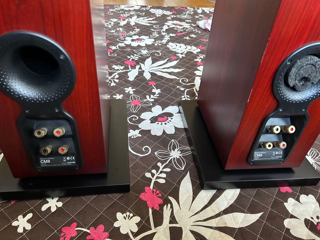 Bowers & Wilkins CM8 フロアスタンド型スピーカー 木目調
