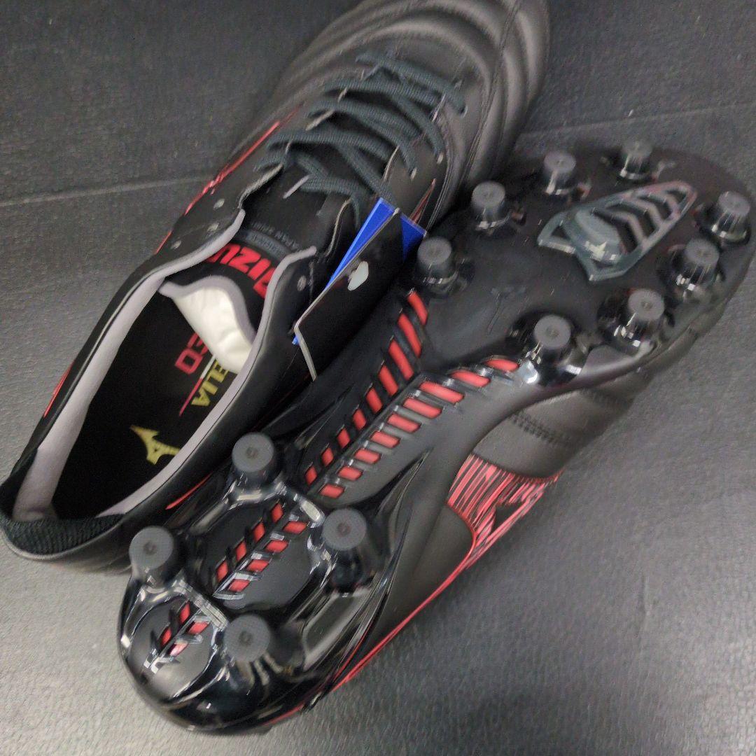 【翌日発送】モレリアネオ4ジャパン 26.5cm ブラック レッド