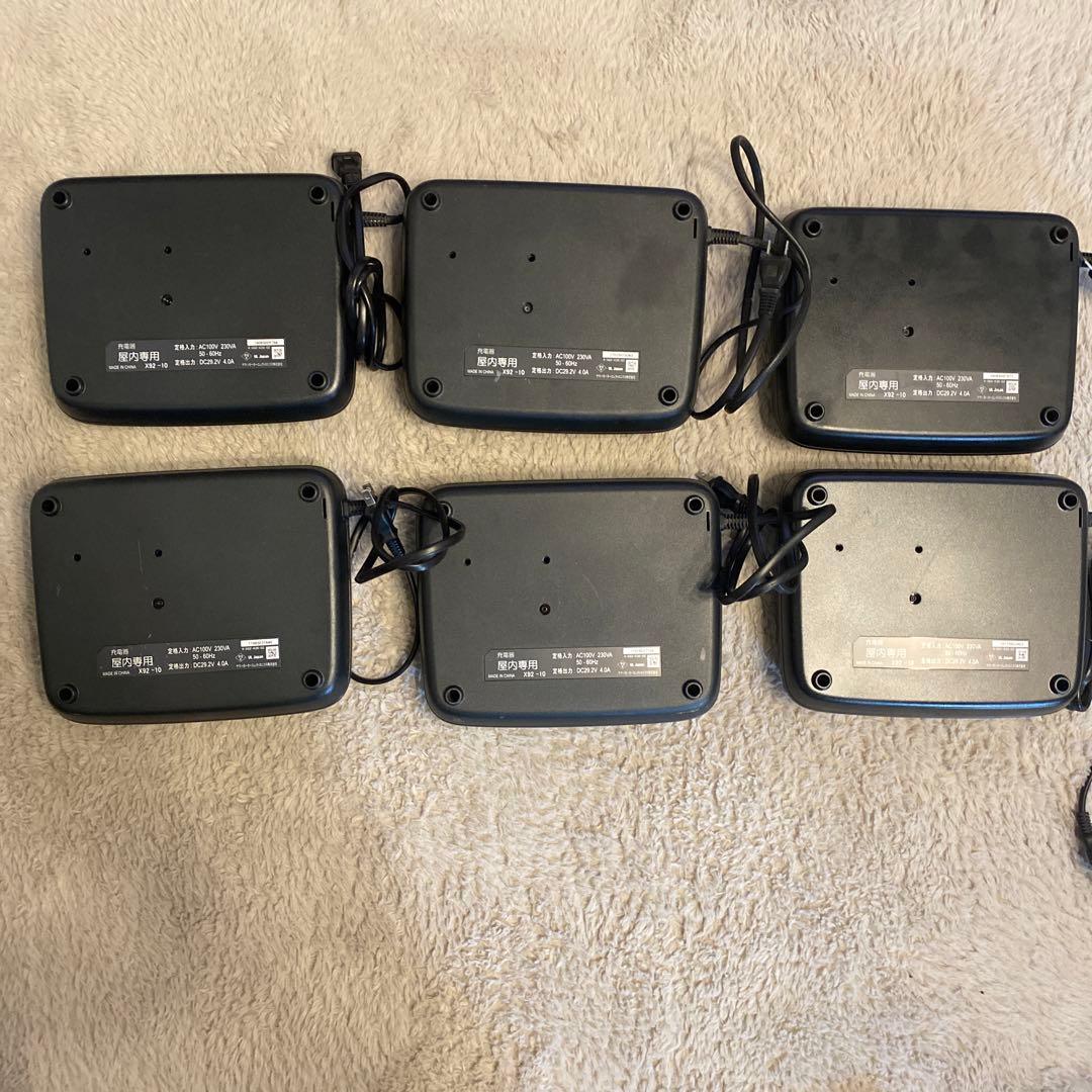 YAMAHA ヤマハ電動自転車用バッテリー充電器　 X92-10×6個セット