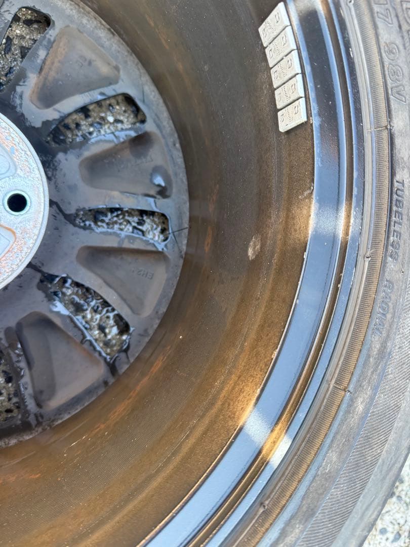 ① BRIDGESTONE REGNO 225/50R17 CR6純正 ノーマル