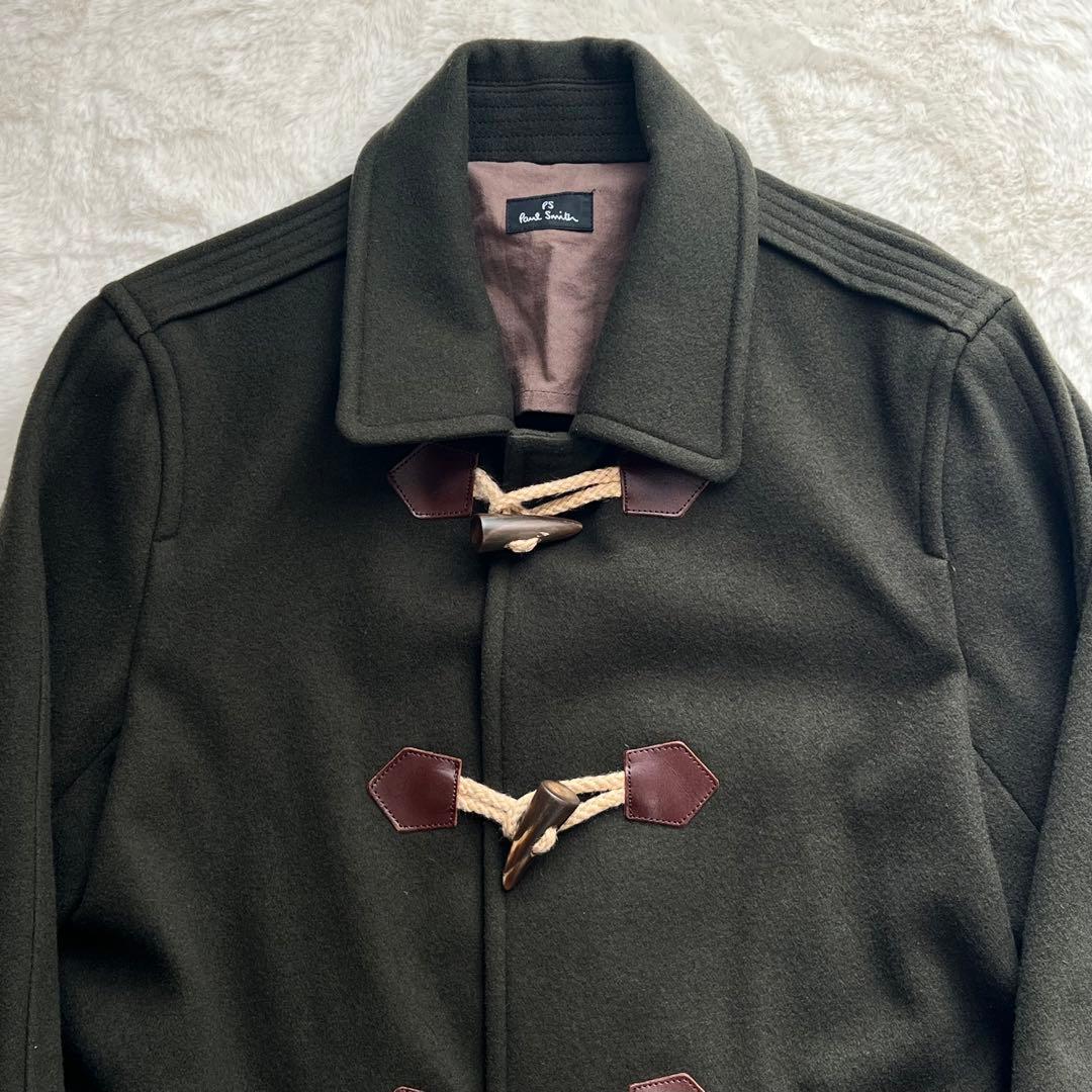 S*I様 Paul Smith カシミヤ ウール ダッフルコート カーキ L