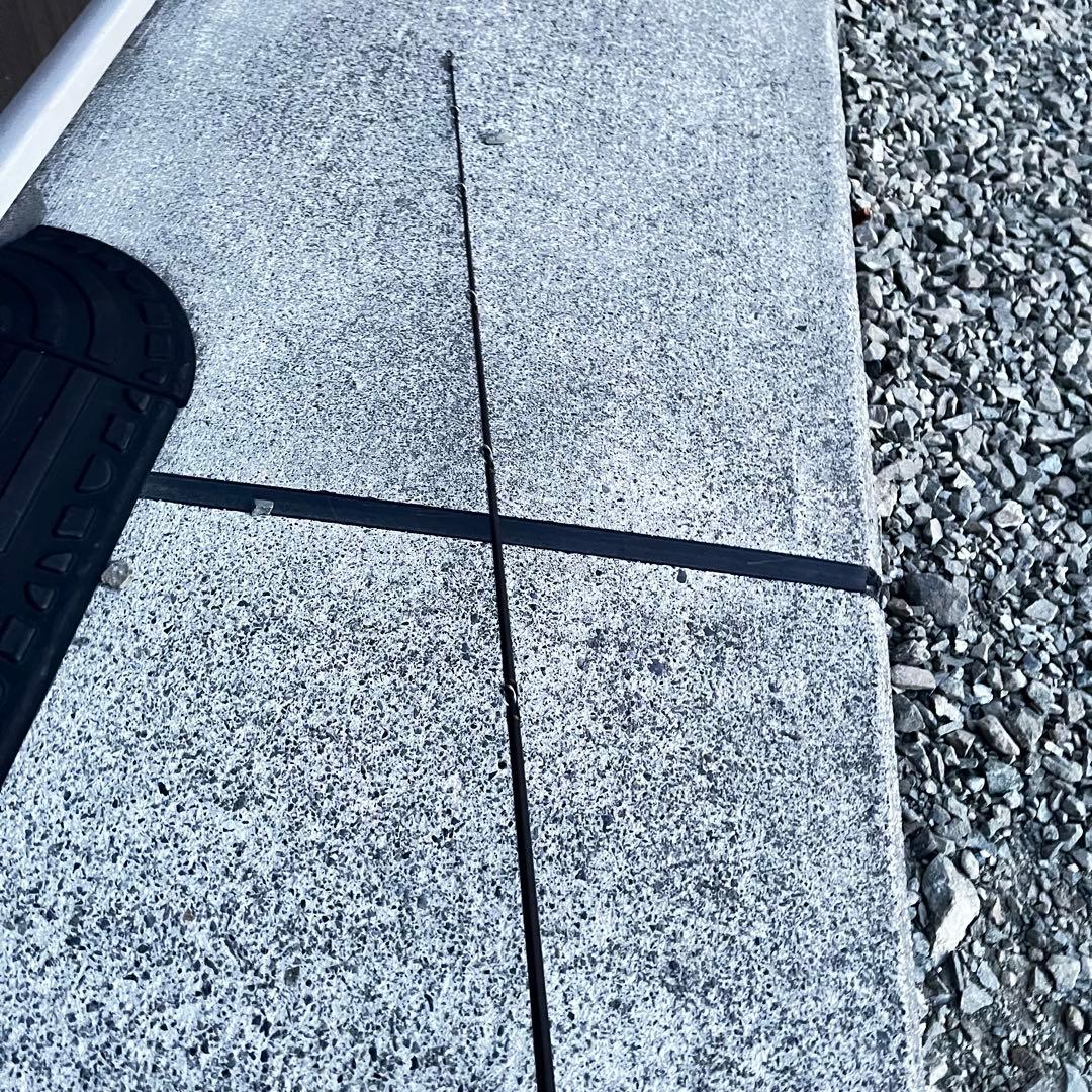 ブラックバスロッド カーボンファイバー製