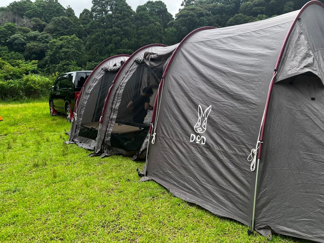 DOD キャンプテント 大型 グレー