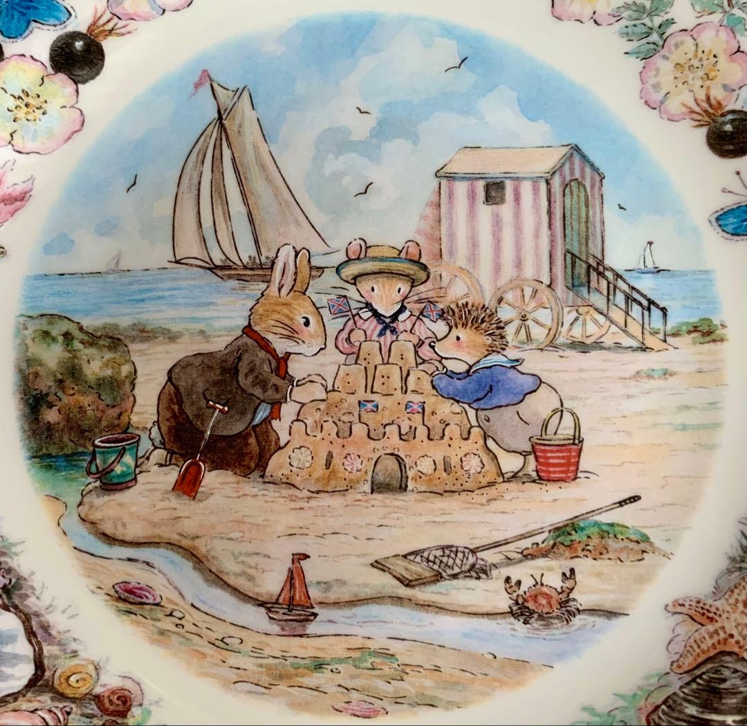 フォックスウッドものがたり Seaside Palace プレート 絵皿