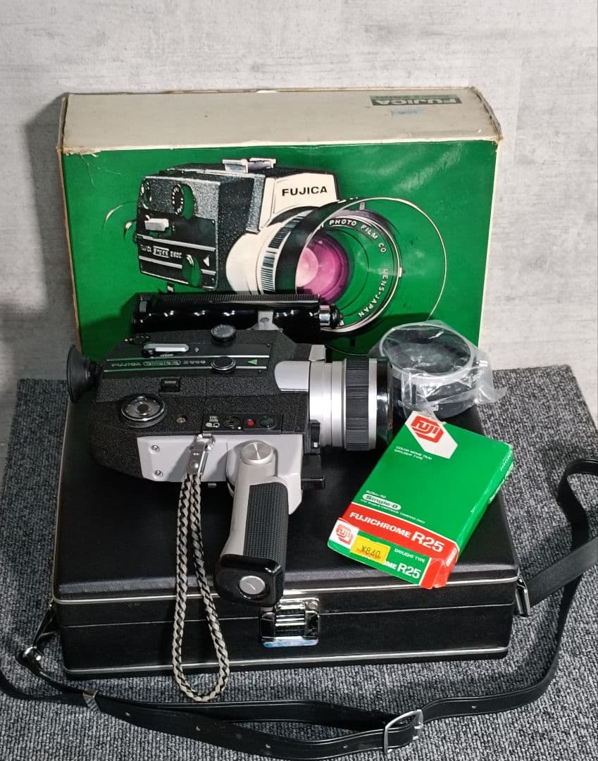 FUJICAシングル-8 Z800、8ミリカメラ 可動確認済み品！