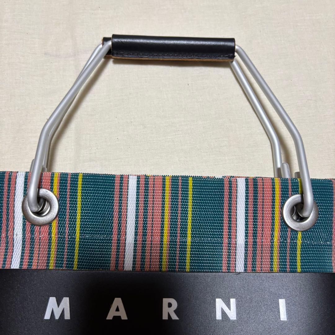 MARNI ストライプトートバッグ　カバン　マザーズバック　トートバック　マルニ