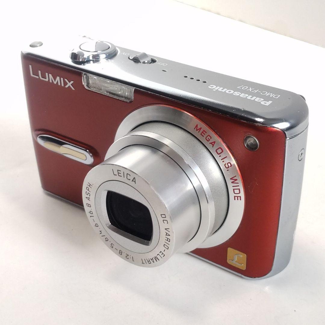 動作確認済み パナソニック LUMIX DMC-FX07 オールドコンデジ