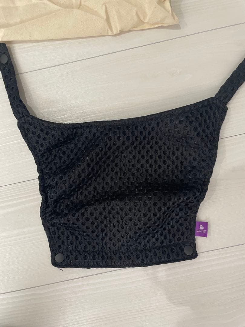 bebe swan 抱っこひも セピアブラック