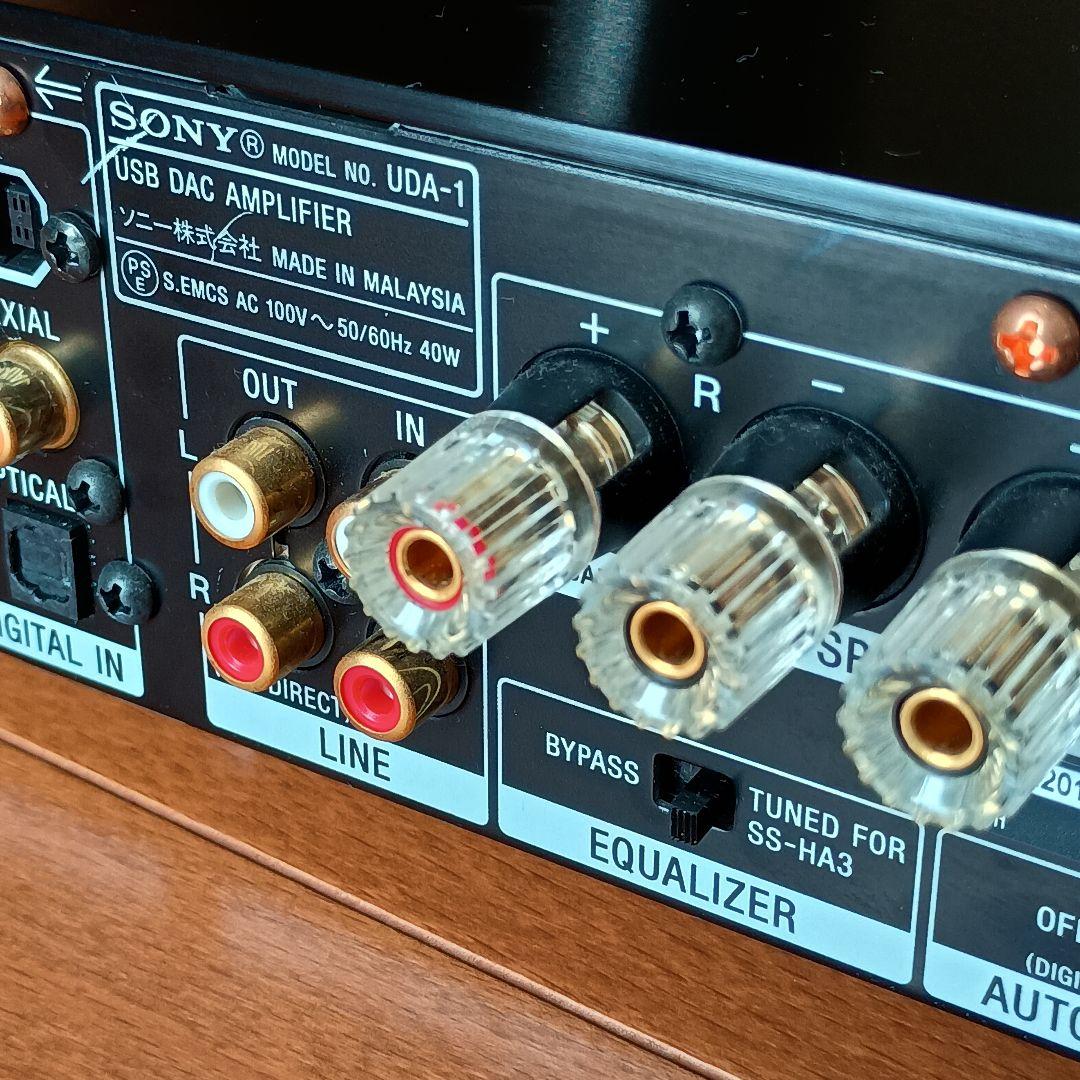 【ハイレゾ対応】ソニー USB DACアンプ UDA-1＋スピーカーSS-HA3