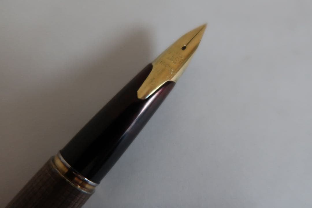昭和レトロ 万年筆 パイロットエリート PILOT ELite 18K750