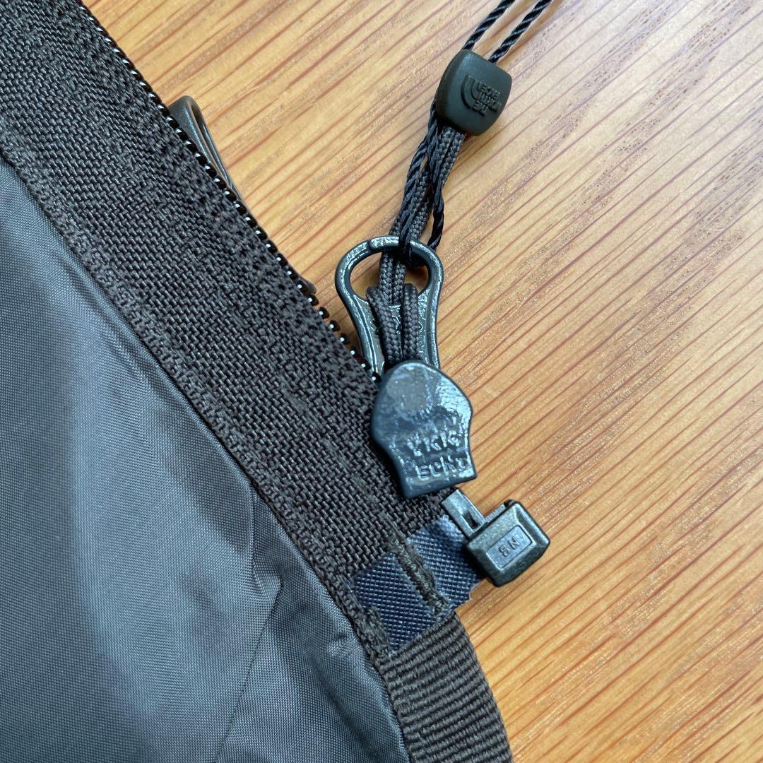 L ノースフェイス迷彩カモフラフィッシングギアメッシュベスト