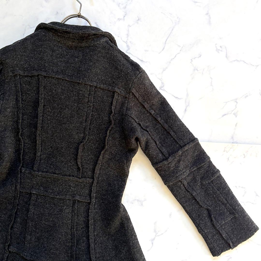 希少 YOSHIKI HISHINUMA ショートコート テーラード Aライン