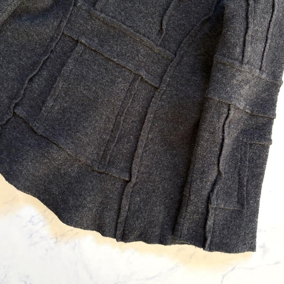 希少 YOSHIKI HISHINUMA ショートコート テーラード Aライン