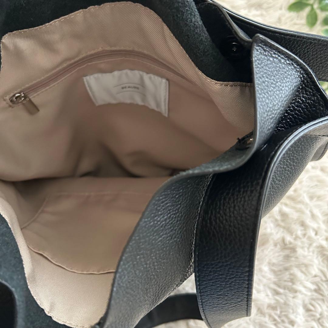 美品　Beaure ビュレ ヴュレカウレザー 2WAY ハンドル トートバッグ