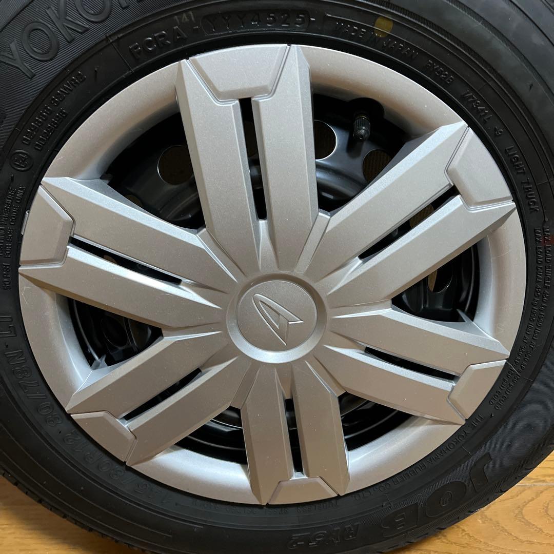 ⭐︎手渡し限定⭐︎ JOB 12インチ スチールホイールとホイールキャップセット