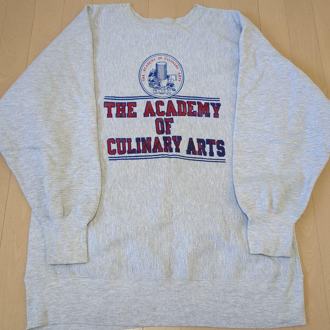 r*y様 【90s 刺繍タグ】4段ラバープリント カレッジスウェット リバースウ