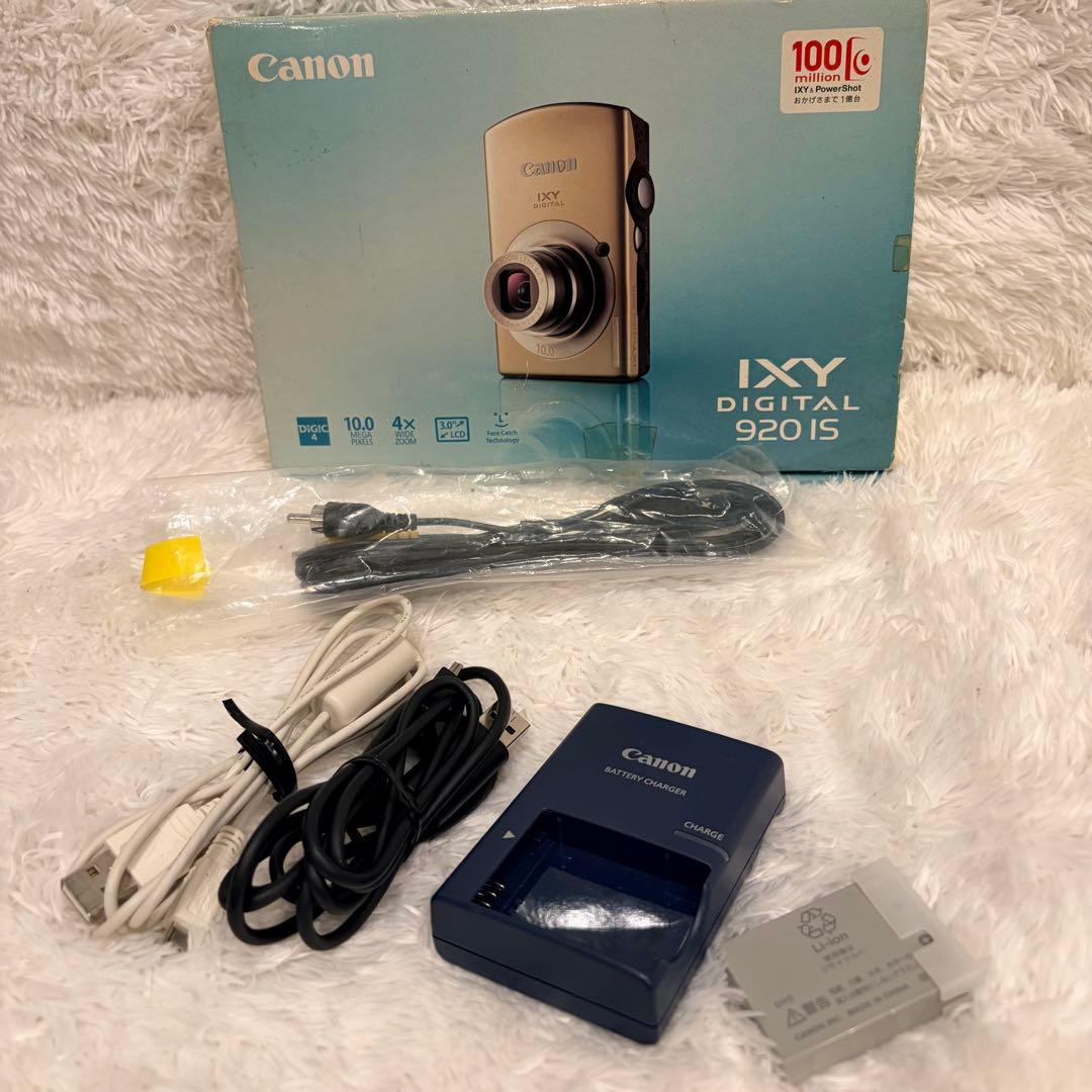 Canon キャノン　IXY DIGITAL 920 IS ゴールド