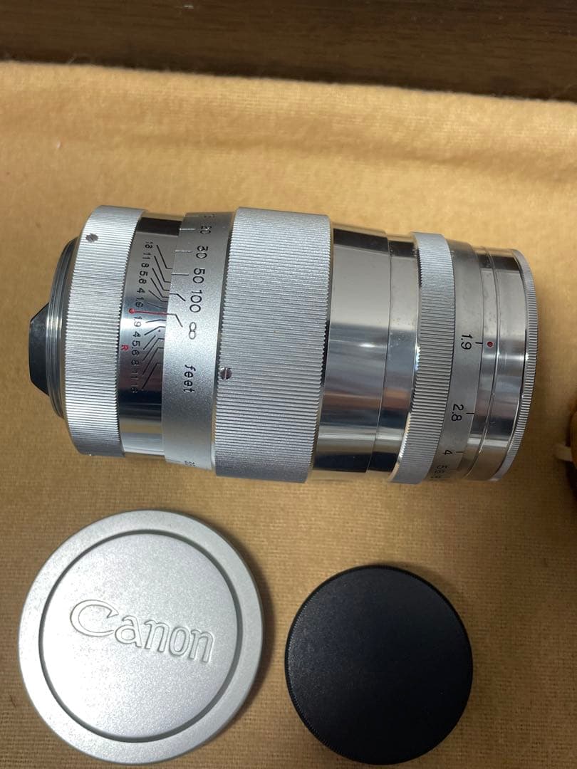 希少美品　Canon 85mm F1.9 L マウントL39 レンジファインダー