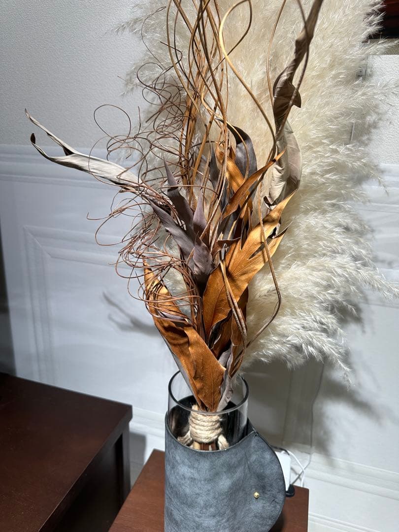 モダンピープルズ ドライフラワー（L）＆フラワーベース