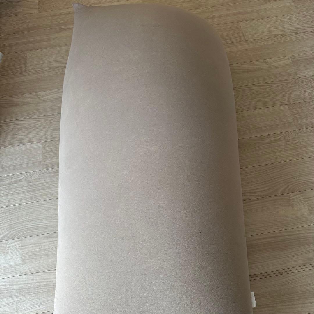 【Yogibo Max】ライトグレー&ブラック トレイボー&補充ビーズ