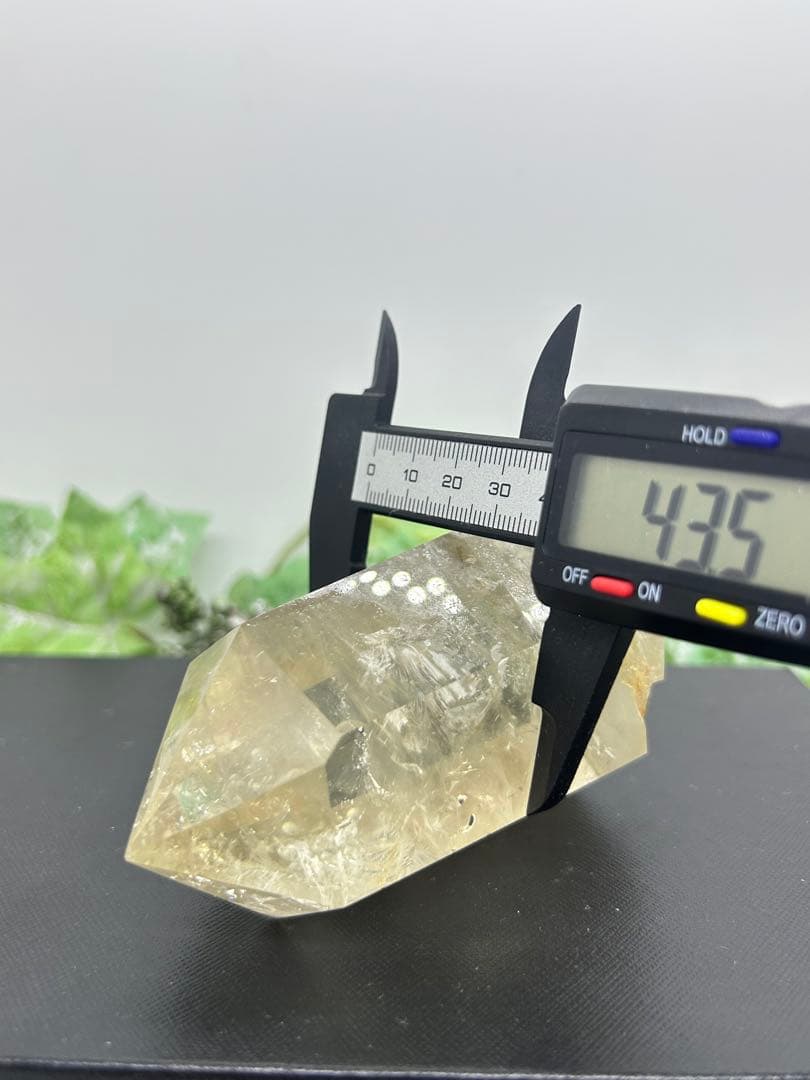 天然石スモーキークォーツ　鳳凰彫りタワー　No.2301