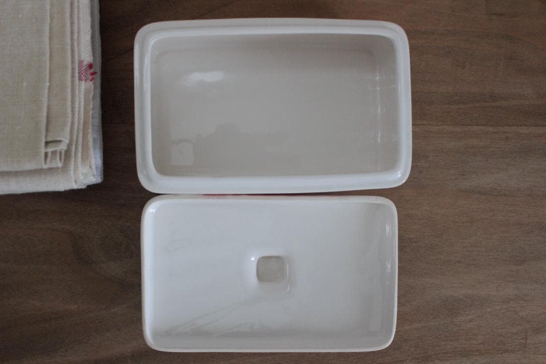 レアHornsea・ホーンジー/蓋付きバターケース