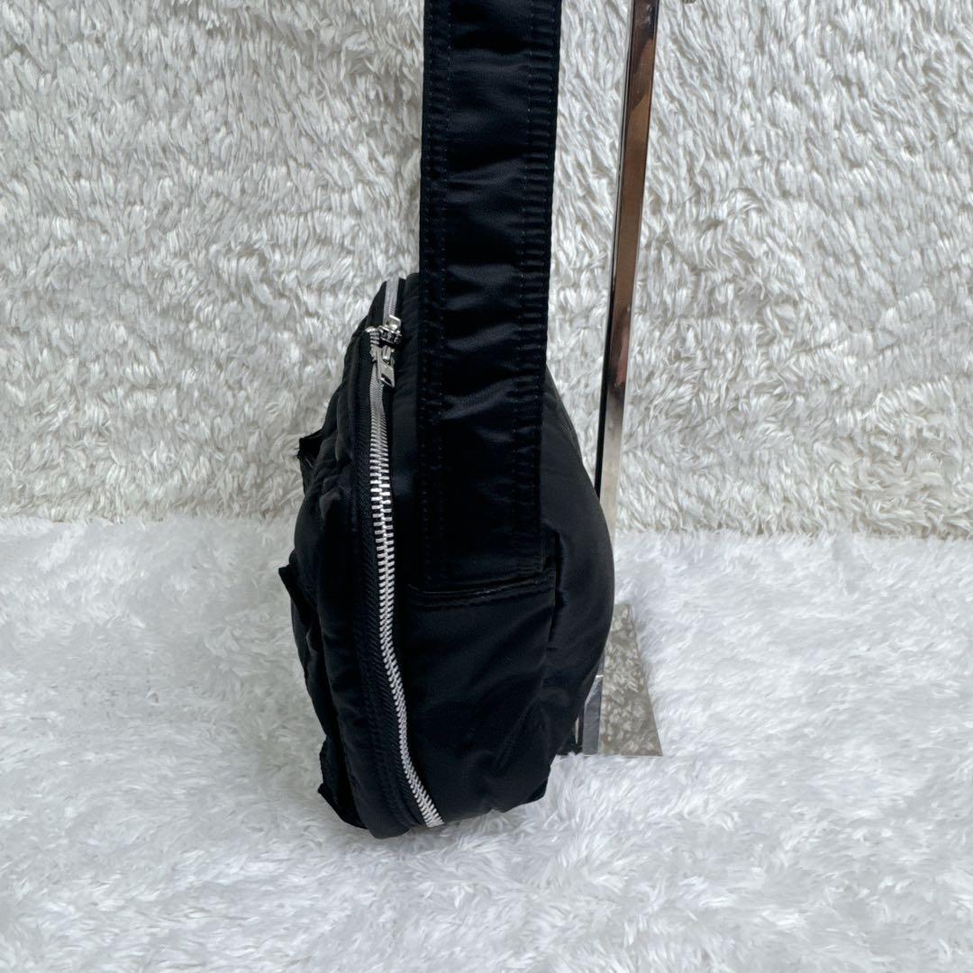 【未使用級】 PORTER ポーター タンカー 2層 ショルダーバッグ S クロ