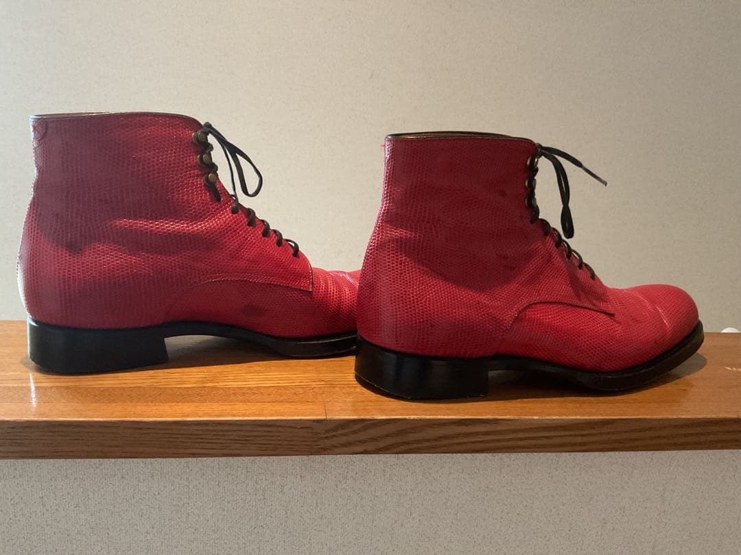 ヨシハルハセガワ　リザードブーツ