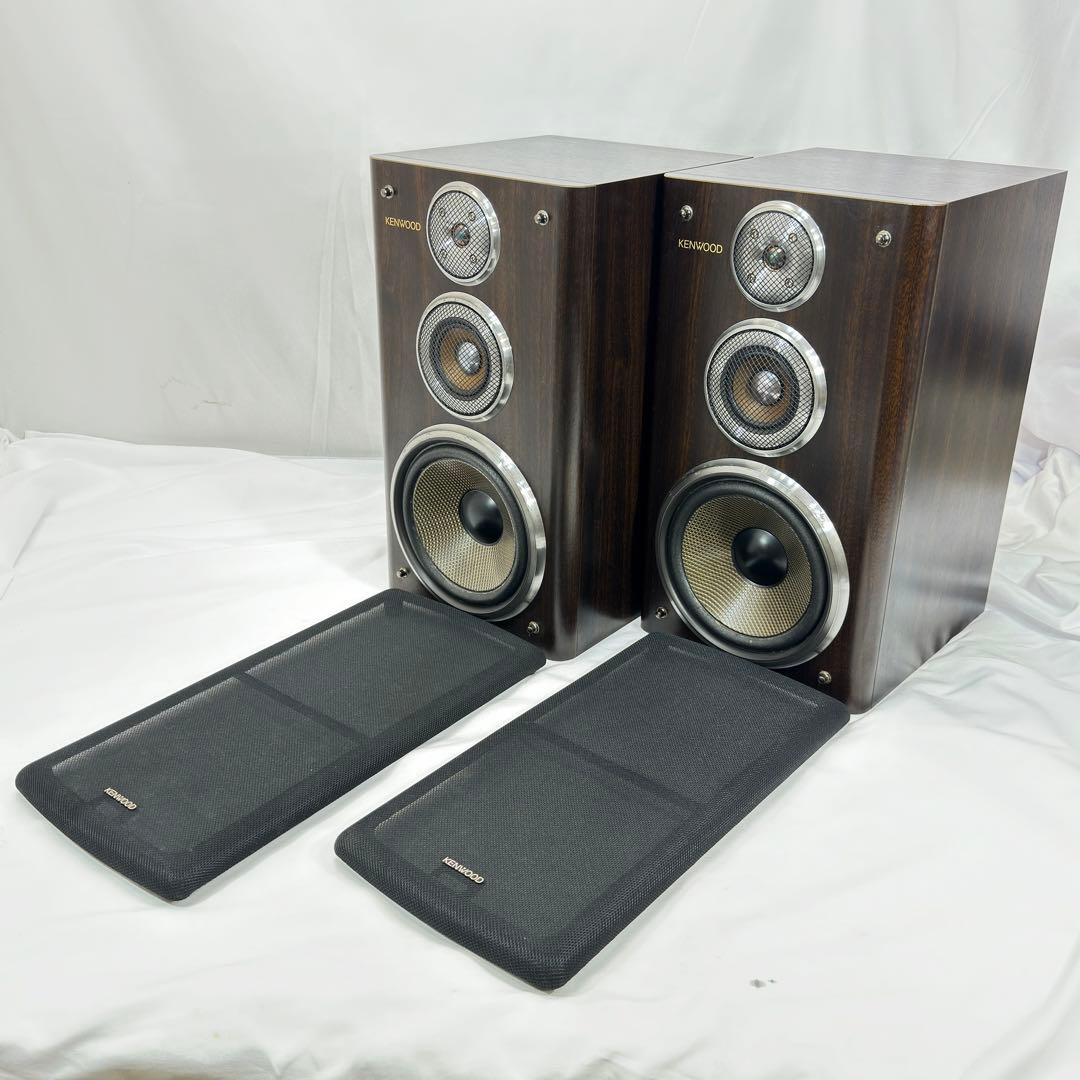 KENWOODケンウッド LS-11ES 名機 ペアセット ブラウン 連番