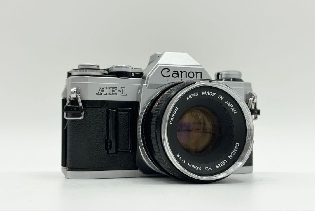 【完動品】Canon AE-1 + FD 50mm F1.8