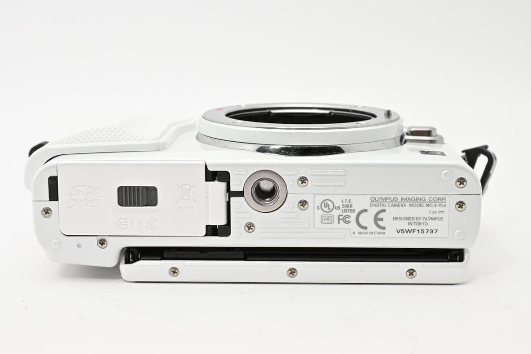 【外観美品】OLYMPUS PEN Lite E-PL6 ジャンク ホワイト