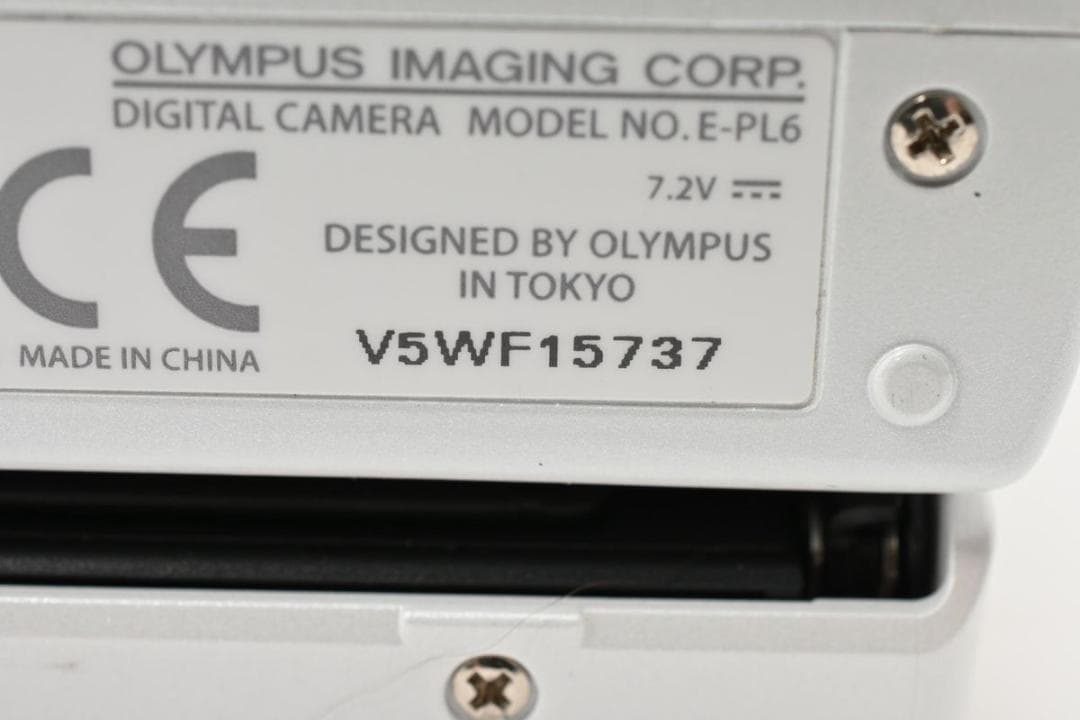 【外観美品】OLYMPUS PEN Lite E-PL6 ジャンク ホワイト