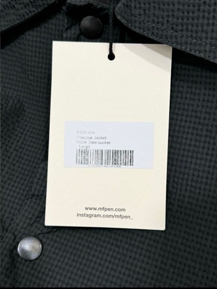 mfpen practice jacket 23ss 定価49500円