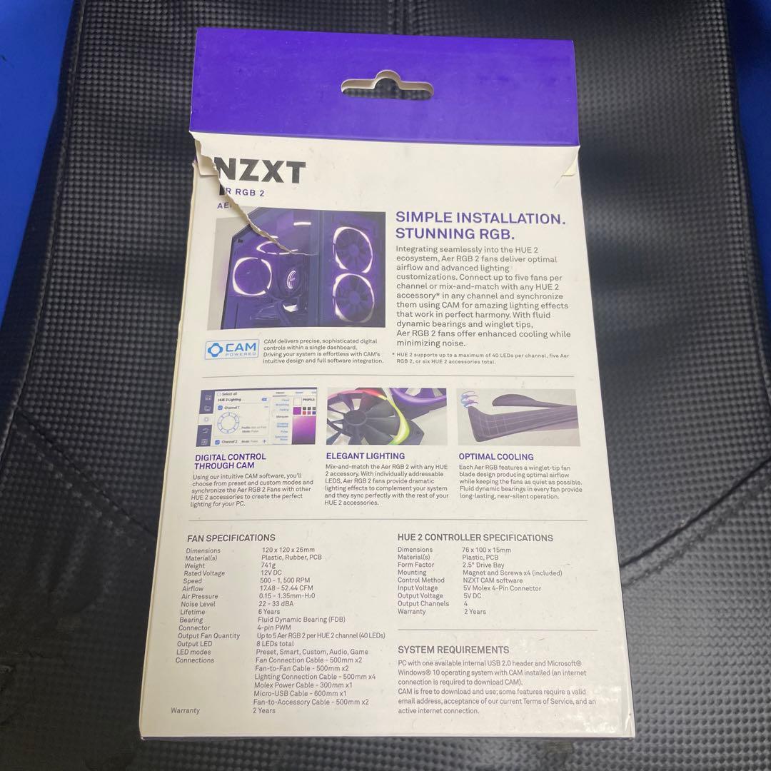NZXT AER RGB 2 120mm×3スターターキット
