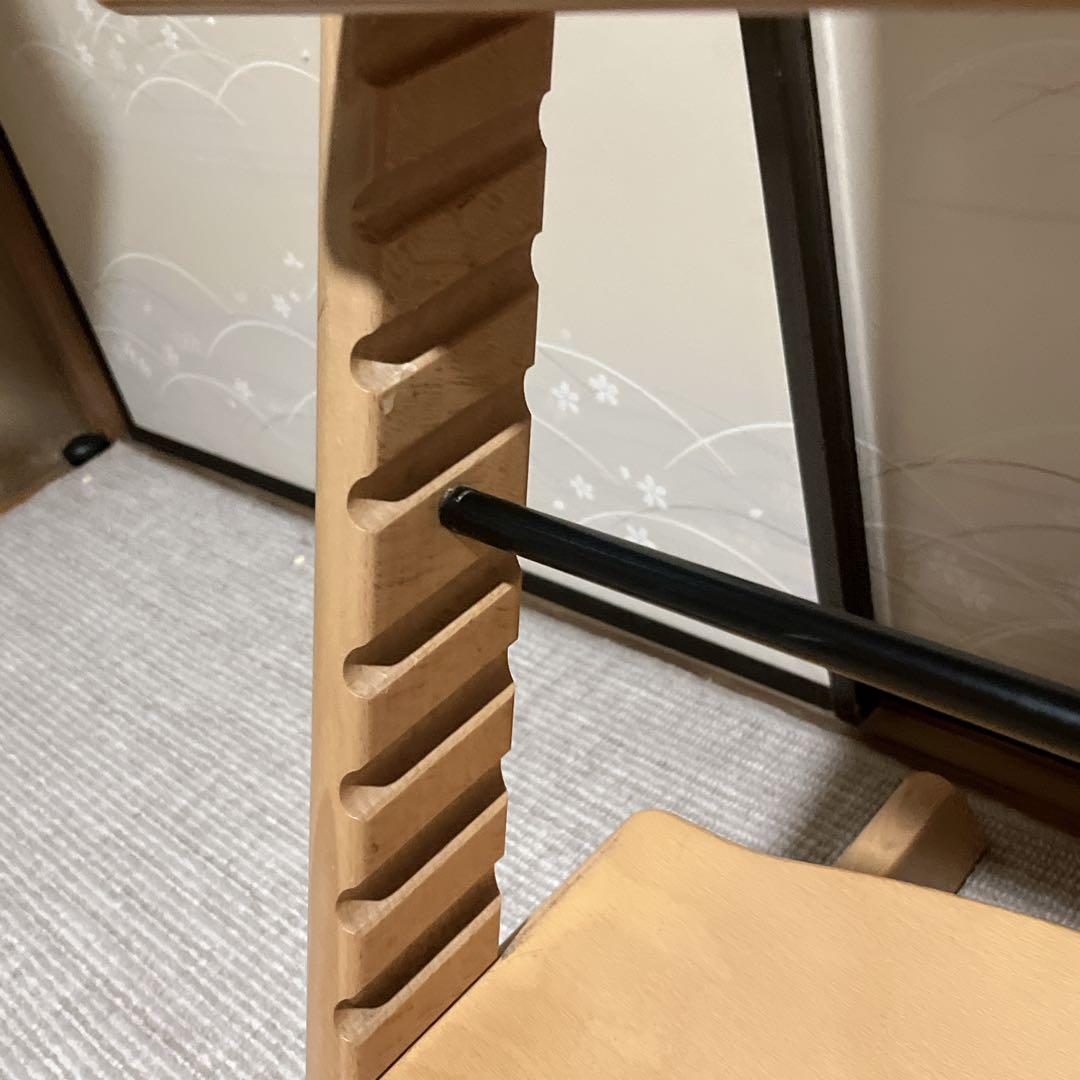 ストッケ　トリップトラップ　ナチュラル　ベビーセット&ハーネス付