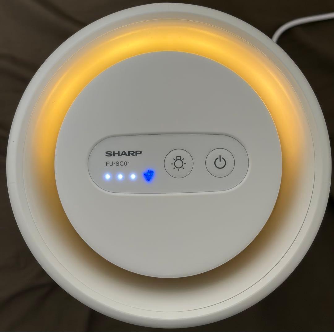 SHARP 空気清浄機 FU-5C01 ホワイト