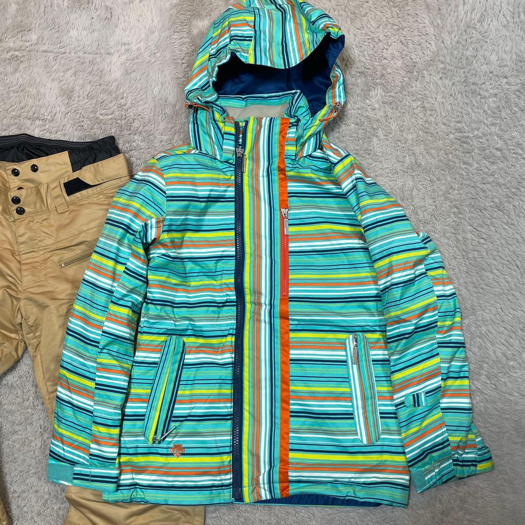 一回使用　DESCENTE&ciderレディースMスノーボードウェア　デサント
