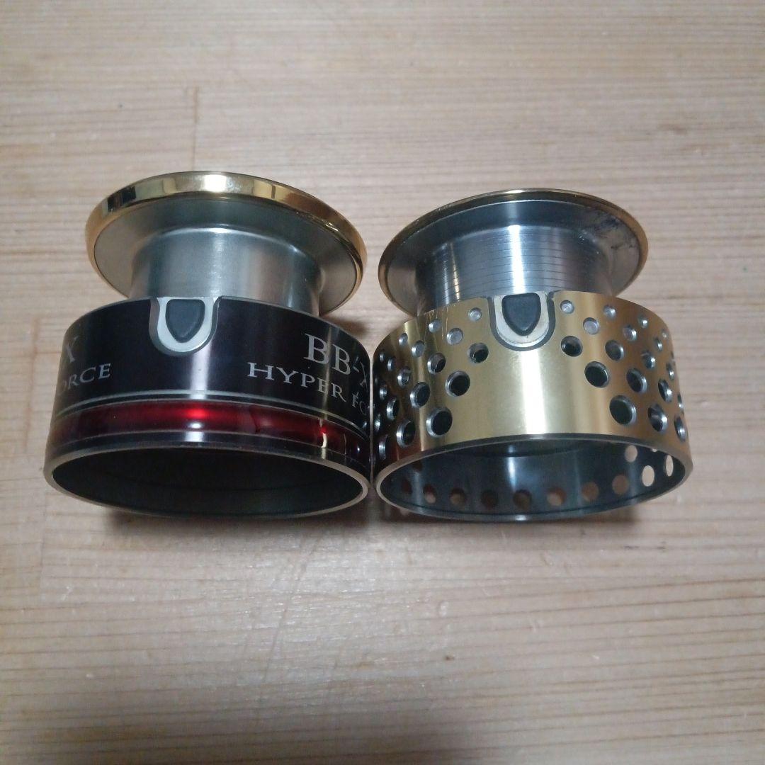 人気ブランド　シマノ　BB-X レバーブレーキリール　スプール　2点