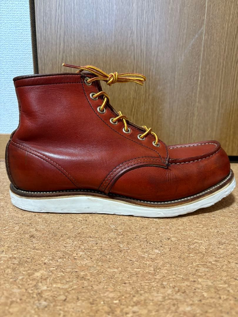 [期間限定出品]レッドウィング　赤茶　26㎝ 半円犬タグ　アイリッシュセッター