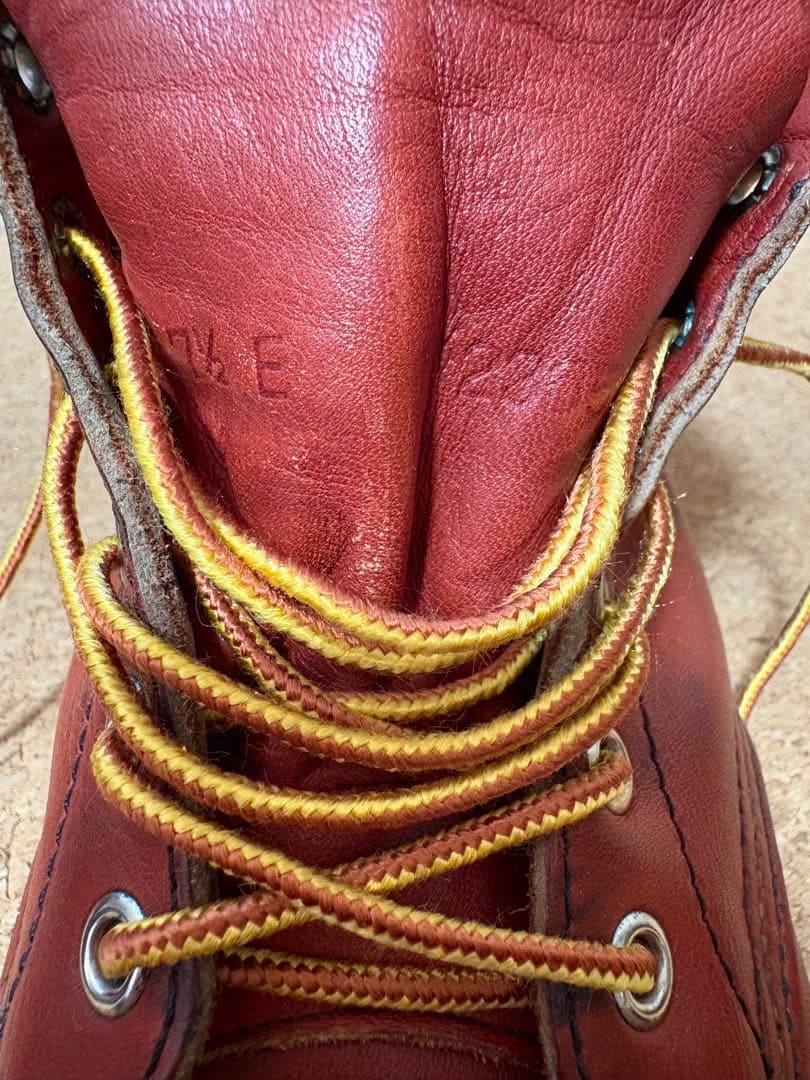 [期間限定出品]レッドウィング　赤茶　26㎝ 半円犬タグ　アイリッシュセッター