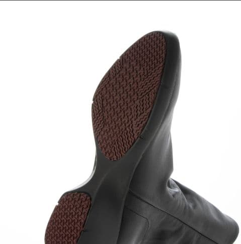 fitfit 新品24.5cm ◆ソフトレザーブーツ900 （ブラック）